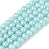 Baking Paint Glass Pearl Beads Strands DGLA-ZX001-05A-11-1
