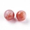 Acrylic Imitation Jade Beads X-MACR-E025-25-12mm-3