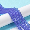 Transparent Glass Beads Strands EGLA-A034-T10mm-MD31-2