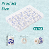 50Pcs Handmade Porcelain Beads PORC-PA0001-56A-2