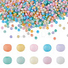 100g 10 Colors 6/0 Opaque Glass Seed Beads SEED-TA0001-05C-2