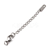 304 Stainless Steel Ends with Chains FIND-JF00169-1