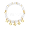 Rack Plating Brass Stretch Bracelets BJEW-P341-10F-G-1