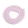 Baking Paint Pearlized Glass Pearl Bead Strands HY-N002-3mm-C03-3