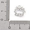 Brass Micro Pave Cubic Zirconia Pendants KK-K371-41A-P-3