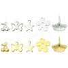 5Pcs 5 Styles 201/304 Stainless Steel Charms STAS-YW000-40G-2