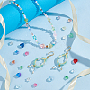 4 Strands 4 Styles Transparent Glass Beads Strand GLAA-PH0003-35-2