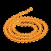 Transparent Glass Beads Strands EGLA-A034-T4mm-MD05-4