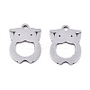 Non-Tarnish 201 Stainless Steel Pendants STAS-S081-034-1