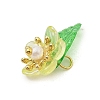 5Pcs Acrylic Pendants PALLOY-JF02962-4