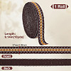 10 Yards Polyester Rhombus Ribbon for Jewelry Making OCOR-GA0002-12-2