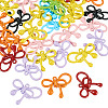 30Pcs Spray Paint Alloy Pendants FIND-TA0006-82-3