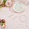 114Pcs Transparent Electroplate Glass Beads GLAA-PA0001-17E-3