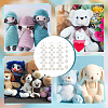 60 sets 6 styles Plastic Doll Joints DOLL-GO0001-05-7