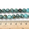 Dyed Natural Dolomite Beads Strands G-D337-8mm-D01-5