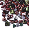 Spray Painted Acrylic Beads ACRP-N002-02-1