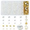 DIY Electroplate Glass Beads Bracelets Jewelry Set DIY-YW0009-75-1