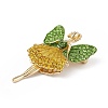 Butterfly Dancer Enamel Pin with Rhinestone LS-JEWB-P016-01G-01-4