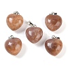 Natural Mixed Stone Pendants G-J386-H-P-2