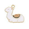 Alloy Enamel Pendants PALLOY-V003-03G-02-1