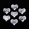 Transparent Glass Beads GLAA-T025-28L-1