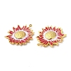 Real 18K Gold Plated 304 Stainless Steel Pendants STAS-A084-29G-01-2