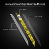 UV Protected & Waterproof Aluminum Warning Signs AJEW-WH0111-D-10-3