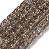 Transparent Crackle Glass Beads Strands GLAA-NH0001-04E-1
