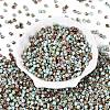 Opaque Picasso Glass Beads SEED-Q039-05A-A04-2