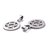 Non-Tarnish 304 Stainless Steel Pendants STAS-J036-145P-2