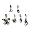 Halloween Tibetan Style Alloy European Dangle Charms PALLOY-JF00007-1