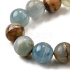 Natural Blue Calcite Beads Strands G-H312-C02-10mm-4