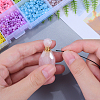 Faceted Natural Gemstone Openable Perfume Bottle Pendants G-CJ0001-37-4