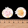 Opaque Resin Cabochons CRES-A063-01-3