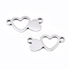 Non-Tarnish 201 Stainless Steel Link Connectors STAS-S110-104P-1