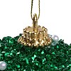 Christmas Ball Foam & Plastic Imitation Pearl Pendant Decoration FIND-G056-01A-4