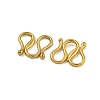 Ion Plating(IP) 304 Stainless Steel S-Hook Clasps STAS-U007-19A-G-2