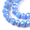 Electroplate Glass Beads Strands LS-EGLA-A034-P4mm-B28-3