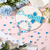 600Pcs 6 Colors Opaque & Tansparent Acrylic European Beads MACR-SC0002-02E-3