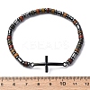 Bohemia Column Natural Picture Jasper Bead Stretch Bracelets BJEW-F493-02EB-5