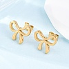 304 Stainless Steel Stud Earrings for Women LS-EJEW-K306-17G-3