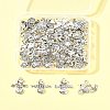 60Pcs 4 Styles Tibetan Style Zinc Alloy Pendants TIBEP-FS0001-35-8
