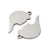 Anti-Tarnish 201 Stainless Steel Pendants STAS-R002-20P-2