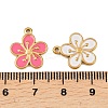 304 Stainless Steel Enamel Pendants STAS-A135-15B-G-3