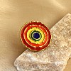 304 Stainless Steel Enamel Finger Rings for Women LS-RJEW-Z096-01G-02-1