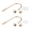 Zinc Alloy U Shape Hook Hangers Curtain SW-TAC0002-08C-2