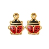 304 Stainless Steel Enamel Charms LS-STAS-Z081-03G-01-1
