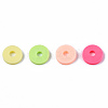 Handmade Polymer Clay Beads Strands CLAY-R089-6mm-T02B-17-4