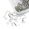 100Pcs 304 Stainless Steel French Hooks with Coil and Ball STAS-YW0001-59-2