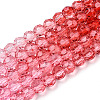 Transparent Glass Beads Strands LS-GLAA-E036-07N-2